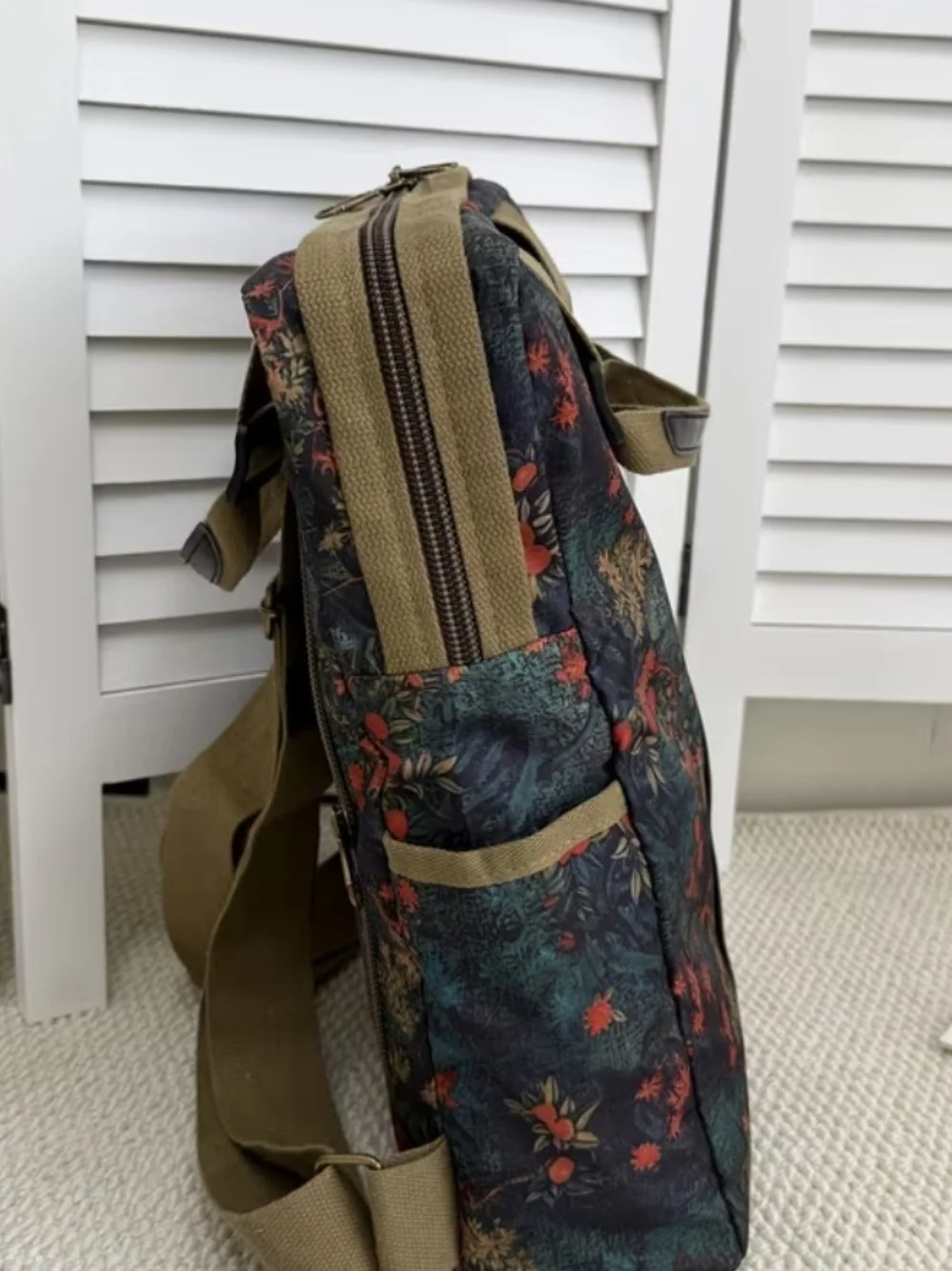 N/A green floral